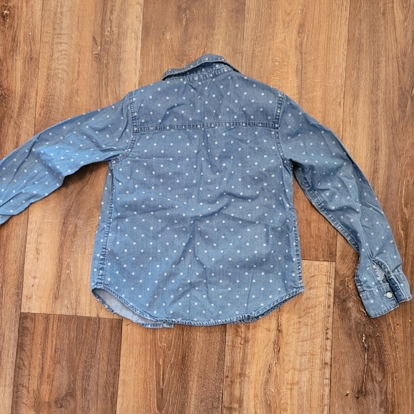 Girls Size 7/8 Denim Shirt - Picture 4 of 4